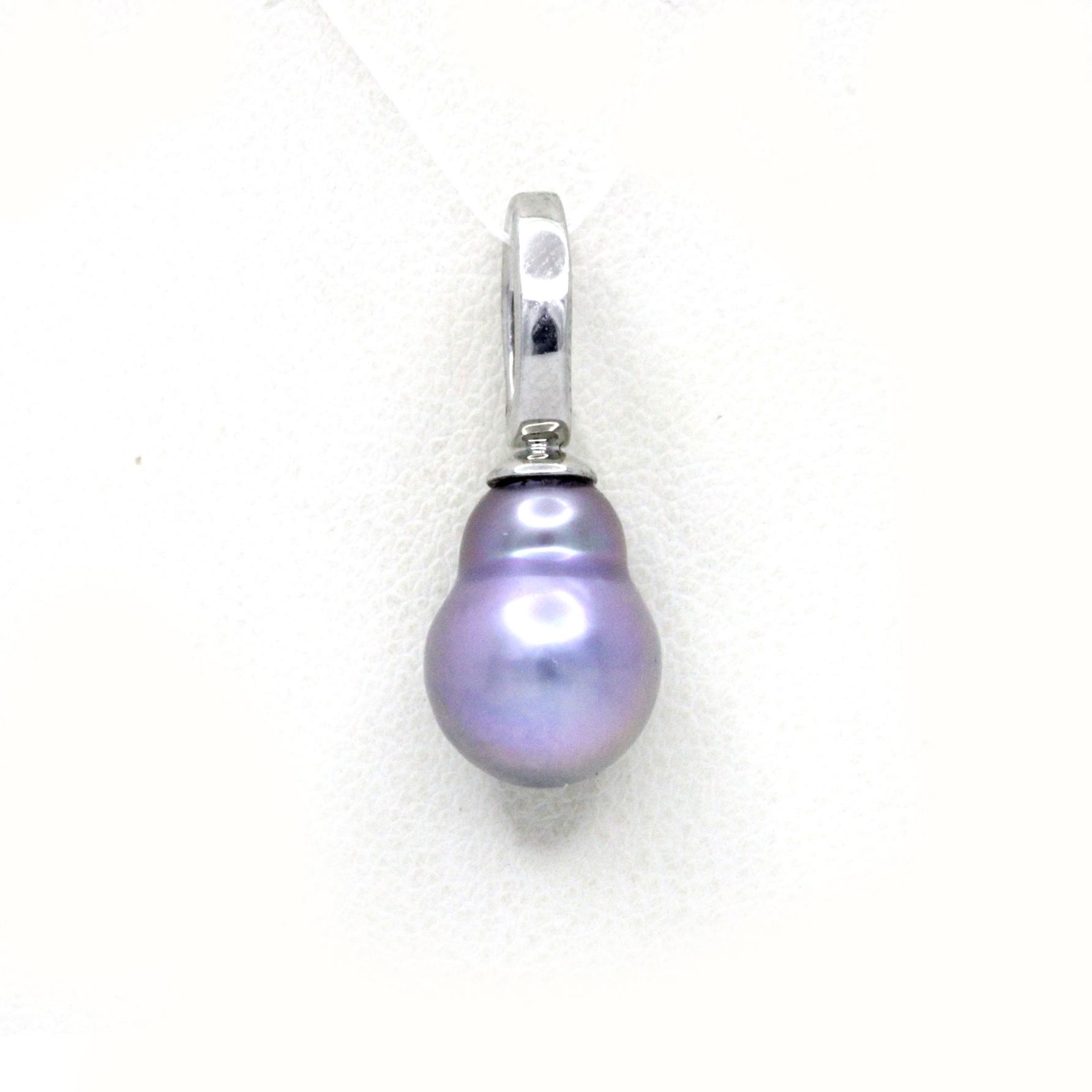 "RingO" 14K White Gold Cortez Pearl Pendant