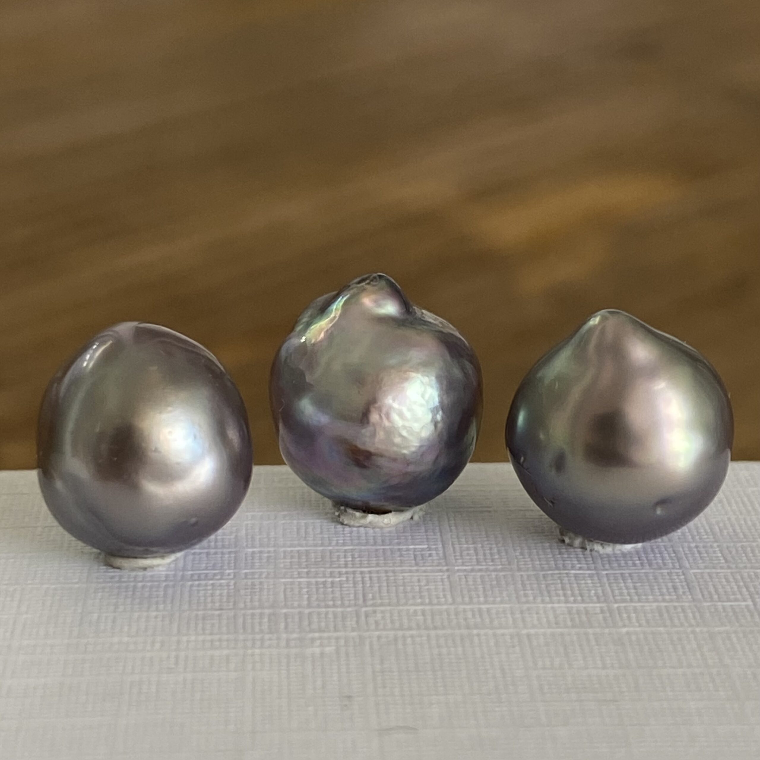 Lot of 3 Baroque Cortez Pearls from 2026 HARVEST - Image 5