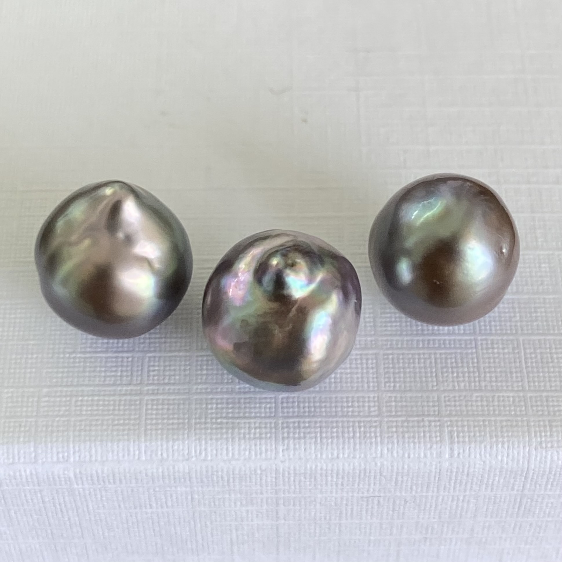 Lot of 3 Baroque Cortez Pearls from 2026 HARVEST - Image 6