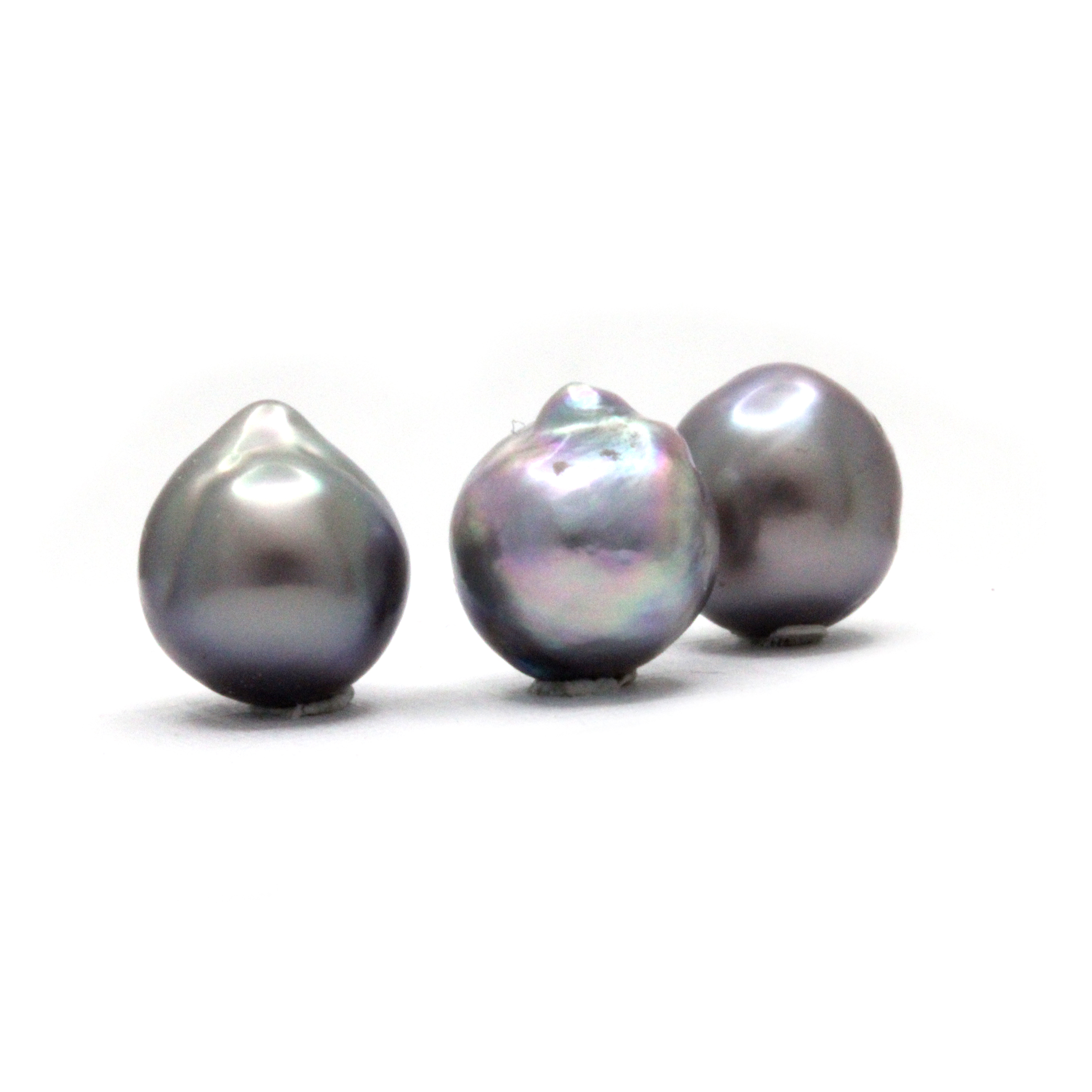 Lot of 3 Baroque Cortez Pearls from 2026 HARVEST - Image 10