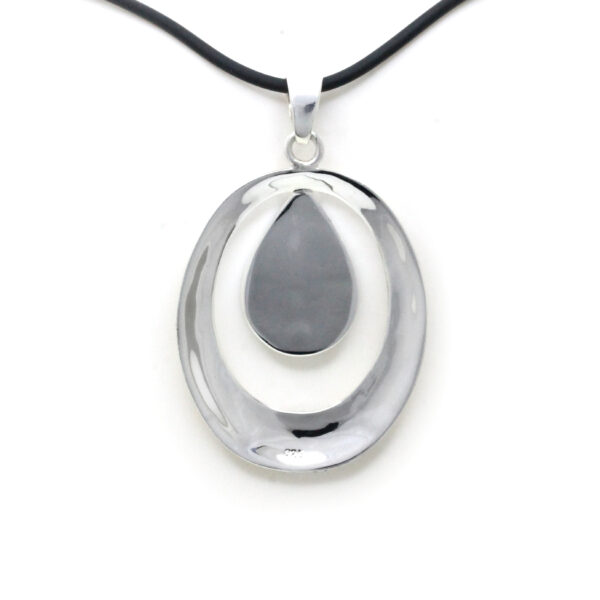 "Círculo" Dije de Plata con Concha - Image 7