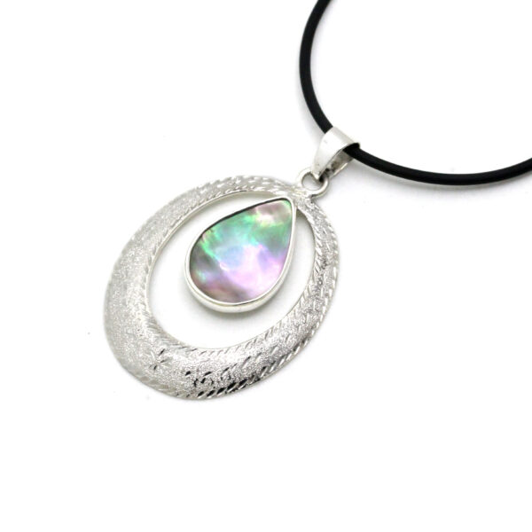 "Círculo" Dije de Plata con Concha - Image 8