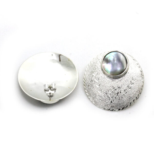 Aretes de Plata con Concha - Image 6