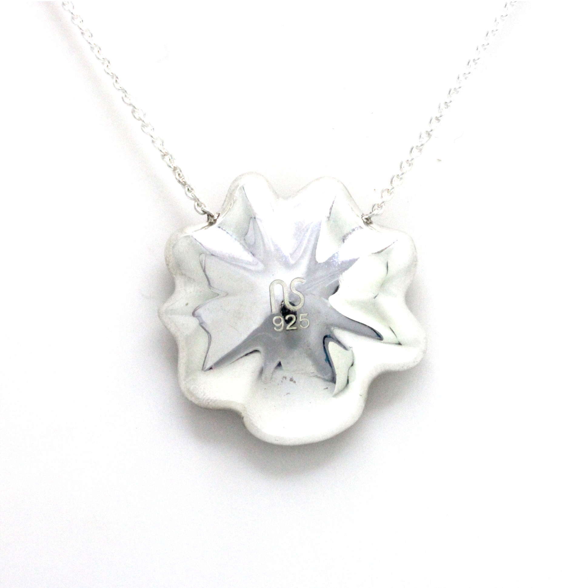 "Olanes" Collar de Plata con Perla rosa del Mar de Cortez hecho por "Noble Sensación" - Image 6