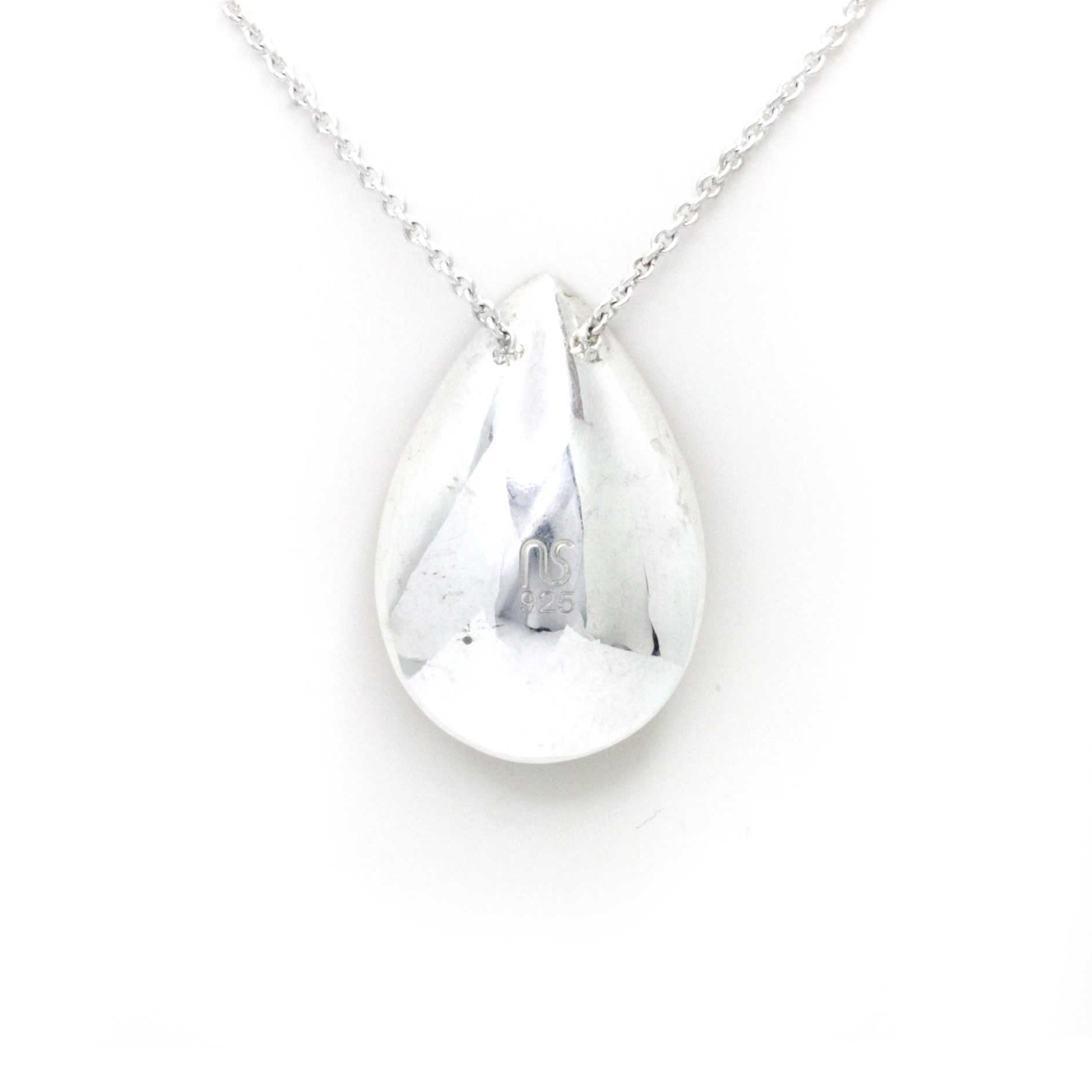 Perla tornasol del Mar de Cortez en Collar de Plata hecho por "Noble Sensación" - Image 6