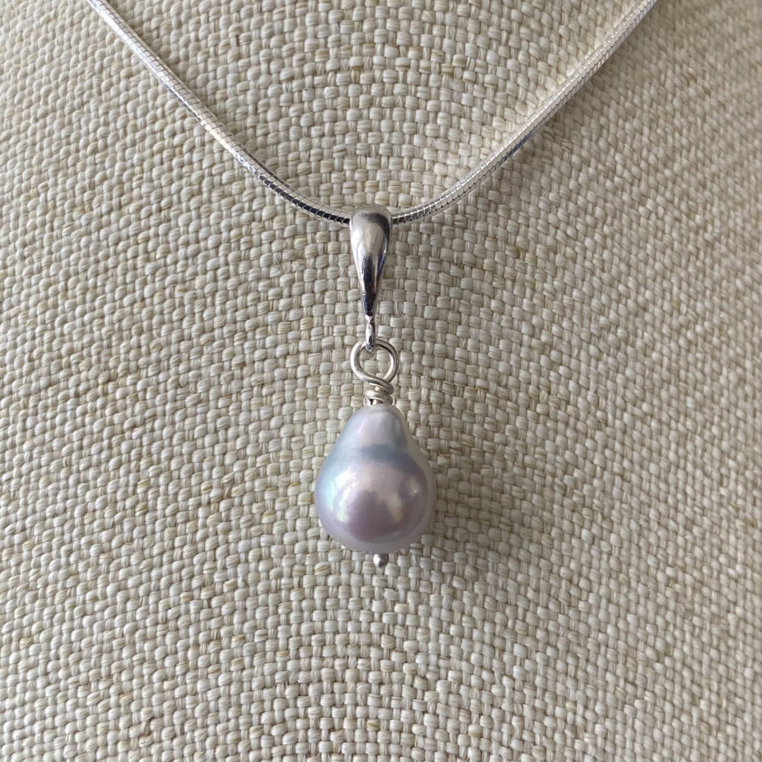 Dije en plata con Perla Libre del Mar de Cortez - Image 2